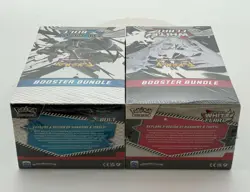 Pokemon SV10.5 Black Bolt White Flare Sealed LOT 2 Booster Bundle Display Case - Image 3