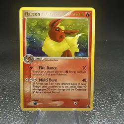 Pokemon TCG Flareon EX Unseen Forces 5/115 Holo Holo Rare - Image 1