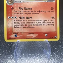Pokemon TCG Flareon EX Unseen Forces 5/115 Holo Holo Rare - Image 4