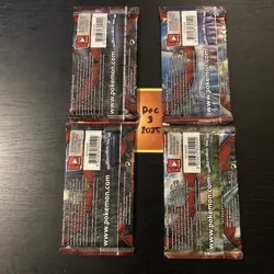 POKEMON CRIMSON INVASION - 4x Booster Packs - Art Set - Factory Sealed - TCG - Image 2