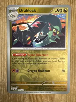 Pokemon TCG - Reverse Holo Drakloak 072/131 - Prismatic Evolutions - Near Mint - Image 1