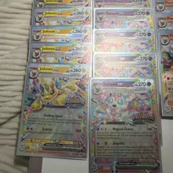 POKEMON Prismatic Evolutions Lot Of 20 Eeveelutions Stamped Surprise Box Promos - Image 2