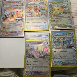 POKEMON Prismatic Evolutions Lot Of 20 Eeveelutions Stamped Surprise Box Promos - Image 3