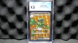 2023 Pokemon Scarlet & Violet Base Set Spidops EX Ultra Rare 223 /198 CGC 9.5 - Image 1