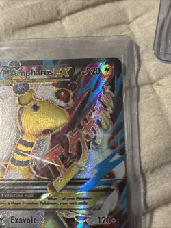 Pokemon TCG M Ampharos EX 88/98 Full Art Ultra Rare - XY Ancient Origins - LP - Image 2