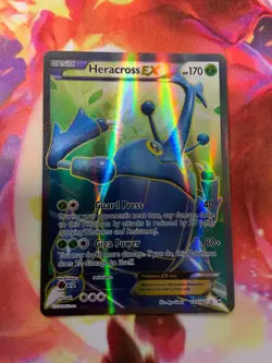 2014 Heracross EX (Full Art) 105/111 - XY Furious Fists - Pokemon TCG - Image 1