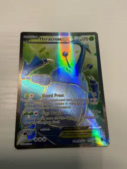 2014 Heracross EX (Full Art) 105/111 - XY Furious Fists - Pokemon TCG - Image 3