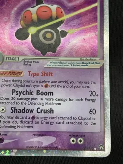 2007 Pokemon EX Power Keepers Claydol Holo #93/108 - Image 5