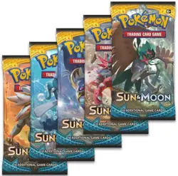 Pokemon TCG Sun & Moon Base Set Booster Pack (Random Artwork) New/Sealed 820650801945 - Image 1