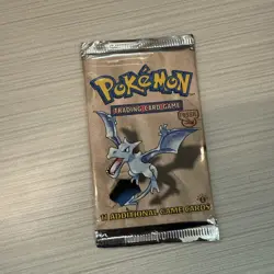 Pokemon Fossil 1st Editon Booster Pack, Sealed Aerodactyl 4702771060714 - Image 1