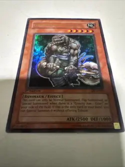 Yugioh Guardian Grarl DCR-007 Ultra Rare LP OG Print - Image 2