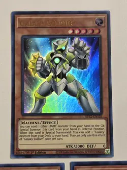 Galaxy Soldier GFP2-EN105 x3 Ultra Rare Yugioh 1st Edition Ghosts from the Past - Image 2