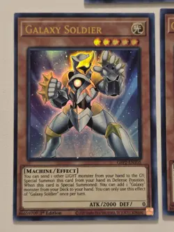 Galaxy Soldier GFP2-EN105 x3 Ultra Rare Yugioh 1st Edition Ghosts from the Past - Image 3