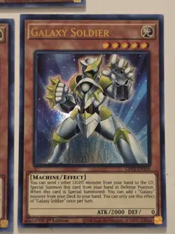 Galaxy Soldier GFP2-EN105 x3 Ultra Rare Yugioh 1st Edition Ghosts from the Past - Image 4