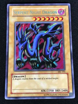 Yugioh Serpent Night Dragon SRL-103 Secret (NM) - Image 1
