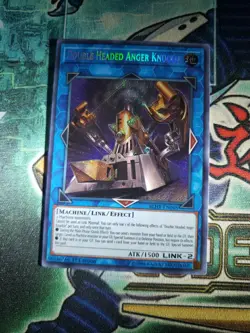 Yugioh Double Headed Anger Knuckle BLHR-EN048 Secret Rare 1st Ed NM - Image 1