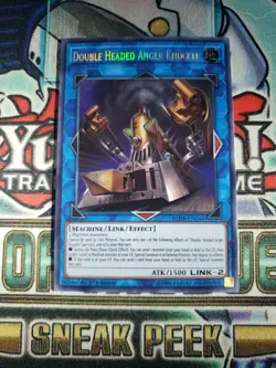 Yugioh Double Headed Anger Knuckle BLHR-EN048 Secret Rare 1st Ed NM - Image 2