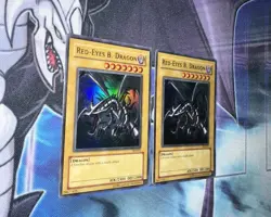 Red-Eyes B. Dragon Ultra Rare Unlimited HP + DMG Copy SDJ-001 Yugioh! - Image 3