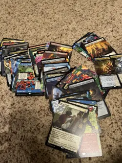 MTG Marvel Spider-Man Non-Foil Lot 63 Cards Rare Magic The Gathering Peter Parke - Image 1