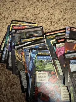 MTG Marvel Spider-Man Non-Foil Lot 63 Cards Rare Magic The Gathering Peter Parke - Image 2