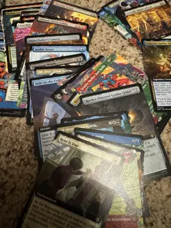 MTG Marvel Spider-Man Non-Foil Lot 63 Cards Rare Magic The Gathering Peter Parke - Image 3