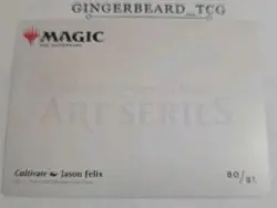 Cultivate Art Card (Gold-Stamped Signature) Art Series: Strixhaven Regular - Image 3