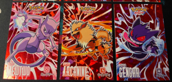 x9 Pokemon Cards Database Shiny Set Red Foil Lot Cracked Ice Peru Textured - Image 4
