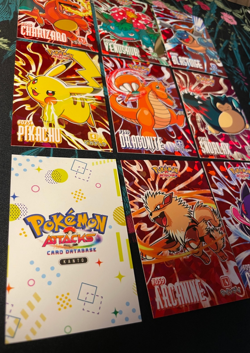 x9 Pokemon Cards Database Shiny Set Red Foil Lot Cracked Ice Peru Textured - Image 5