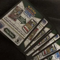 Pokemon TCG Online -665- Unused Code Cards. Random assortment message delivery! - Image 1