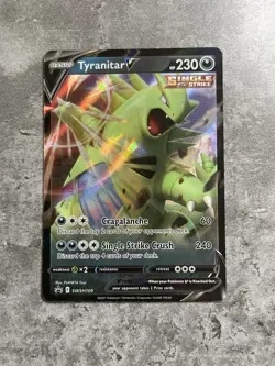 ?Tyranitar V SWSH109 - Black Star Promo - Holo Rare Pokemon Card NM? - Image 1