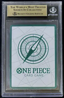 BGS 10 One Piece OP06 Don Card Alt Art - English - Wings of the Captain - Graded - Image 2