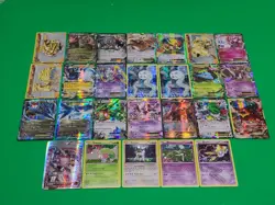 Lot of TCG Pokemon Cards XY Series EX, Full Arts Rayquaza 26 Cards Nice - Image 1