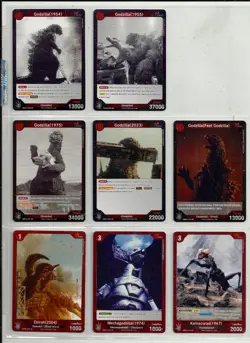 2025 TCG Godzilla vs. Godzilla Card Game COMPLETE SET Common/Uncommon Cards (52) - Image 2