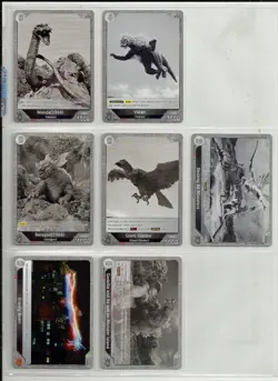 2025 TCG Godzilla vs. Godzilla Card Game COMPLETE SET Common/Uncommon Cards (52) - Image 5