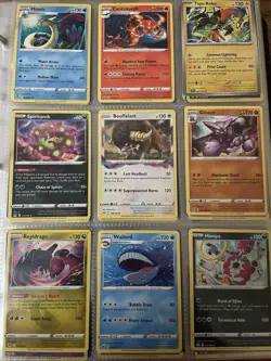 LOT 162 Pokemon Cards Holo Full Art Duskull Snover Arceus V Meowscarada Ex Vmax - Image 5