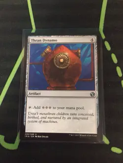 MTG Magic The Gathering Thran Dynamo IMA Artifact Mana Rock Commander - Image 1
