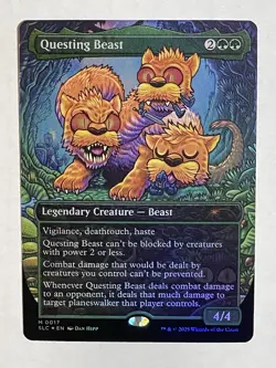 FOIL - Questing Beast - Magic the Gathering Secret Lair Encyclopedia MTG - Image 3