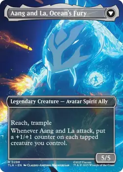 MTG Aang, Swift Savior (Borderless FOIL) - Avatar, The Last Airbender - Image 2