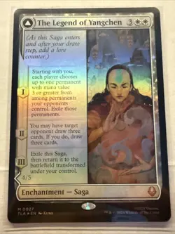 MTG FOIL The Legend of Yangchen // Avatar Yangchen - Avatar: The Last Airbender - Image 1