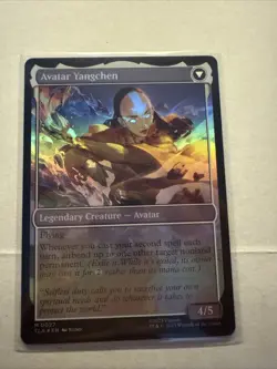 MTG FOIL The Legend of Yangchen // Avatar Yangchen - Avatar: The Last Airbender - Image 2