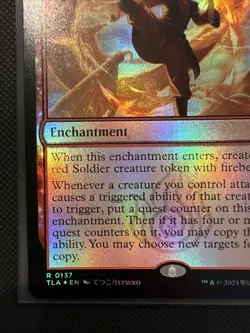 MTG Firebender Ascension #0137 Foil | Avatar: The Last Airbender | TLA | Rare - Image 2