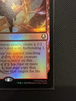MTG Firebender Ascension #0137 Foil | Avatar: The Last Airbender | TLA | Rare - Image 3