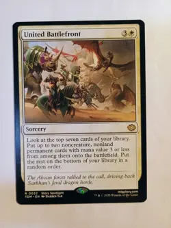 United Battlefront 0032 Mtg Magic The Gathering Regular Rare TDM NM - Image 1