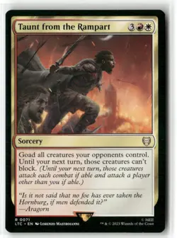 Taunt from the Rampart Commander: the Lord of the Rings - Image 1