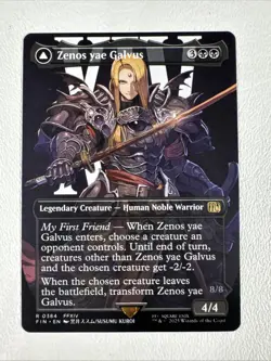 Zenos yae Galvus | Shinryu Transcendent Rival (Borderless) Regular Rare #384 MTG - Image 1
