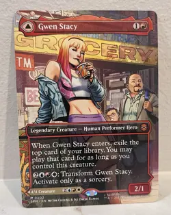 Gwen Stacy (0202) (Borderless) Marvel's Spider-Man Regular - Image 1