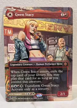 Gwen Stacy (0202) (Borderless) Marvel's Spider-Man Regular - Image 2