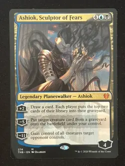 1x MTG Ashiok, Sculptor of Fears - Theros Beyond Death (THB) #274 - Magic - Image 1