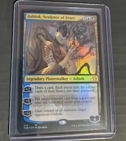 MTG Ashiok Sculptor Of Fears Theros Beyond Death Foil Magic The Gathering MP X1 - Image 1