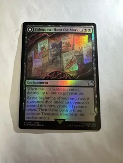 Sidequest: Hunt the Mark NM Final Fantasy Foil Magic The Gathering Mtg Near Mint - Image 1